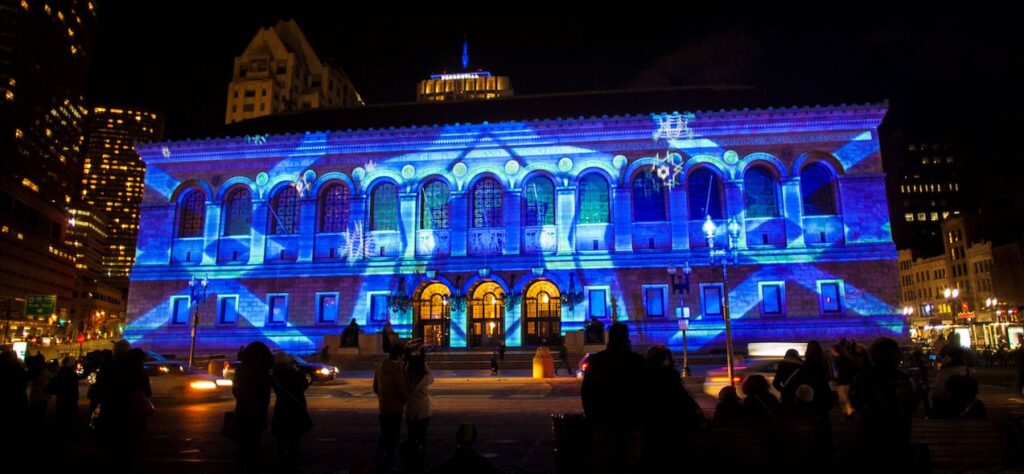 Boston Public Library Projection Mapping