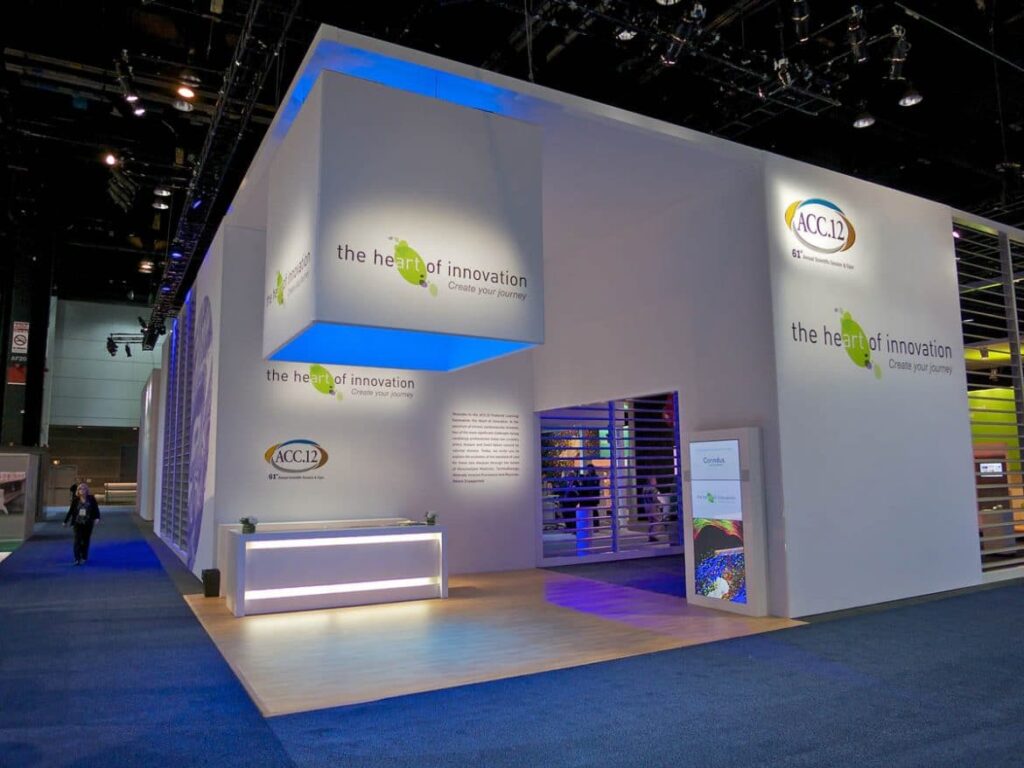 The Heart of Innovation Trade Show Booth - CEAVCO