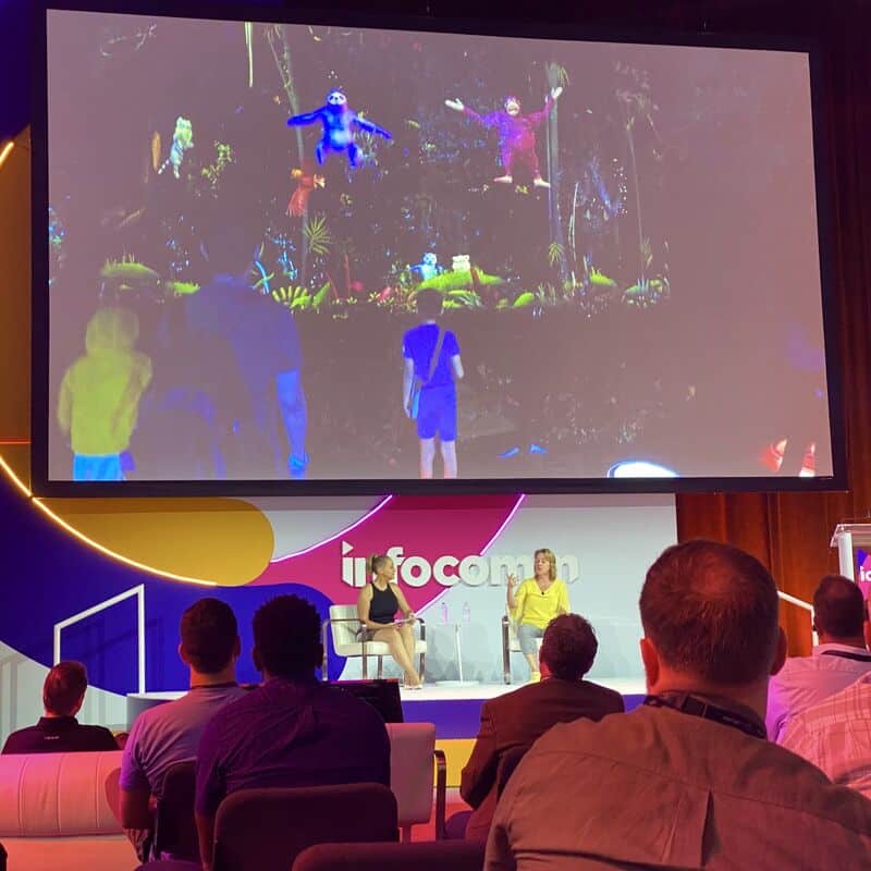 Moment Factory Immersive Experience at InfoComm 2023 - CEAVCO and AVFX